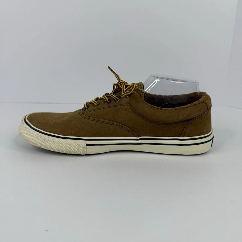 Sperry Mens Striper Storm CVO Waterproof Sneaker Tan Nubuck Size 10 STS19852